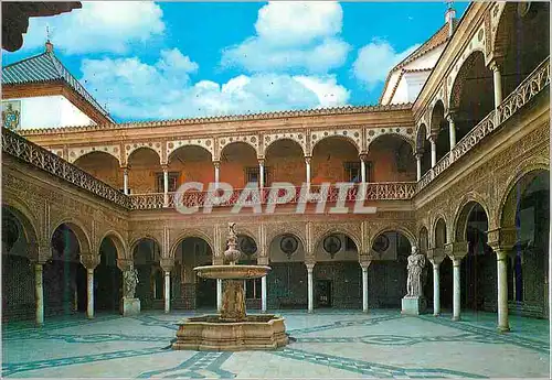 Ansichtskarte AK Sevilla Maison de Pilato Cour