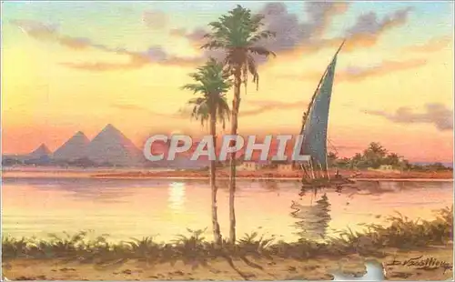 Cartes postales Egypt Sunset