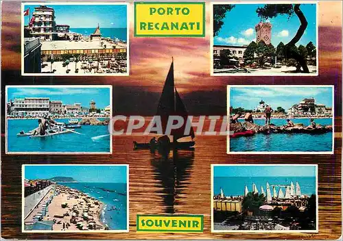 Cartes postales Souvenir Porto Recanati