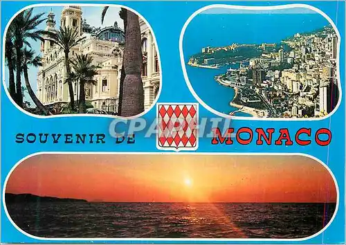 Cartes postales Souvenir de Monaco