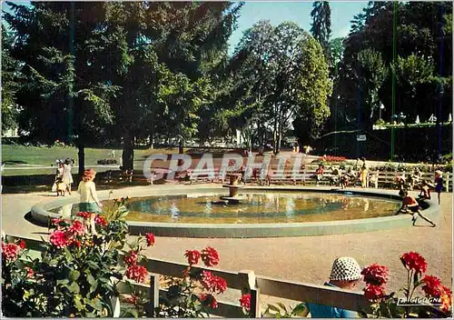 Cartes postales moderne Saint Honore Les Bains (Nievre) Station Thermale dans le Parc Le Bassin