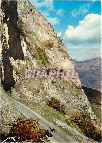 Cartes postales moderne Route du Col d'Aubisque (708 m) Le Tunnel aux Rochers de Bozen