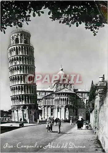 Cartes postales moderne Pisa Campanile e Abside del Duomo