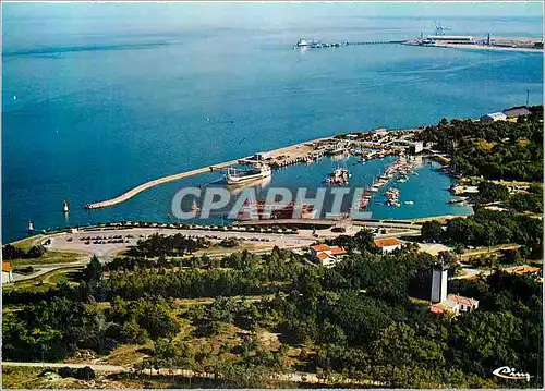 Cartes postales moderne La Pointe de Grave Le Verdon sur Mer (Gironde) L'Embarcadere Port Bloc et le Port Petrolier Vue