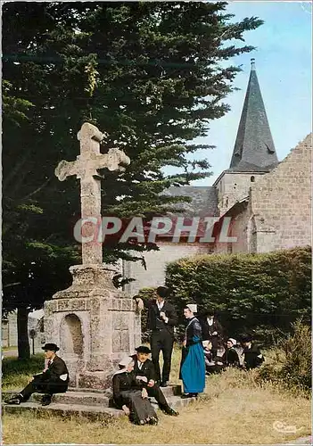 Cartes postales moderne Bois de Cene (Vendee) Groupe Le Bouquet d'Ajoncs Folklore Vendeen