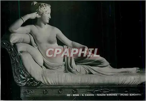 Cartes postales moderne Roma A Canova Paolina Borghese (Museo Borghese)