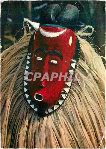 Cartes postales moderne Masque Africain Baoule
