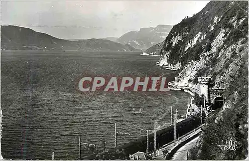 Cartes postales moderne Lac du Bourget Route de la Corniche et les Tunnels
