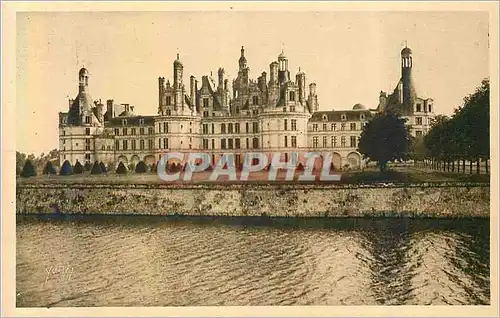 Ansichtskarte AK Chateau de Chambord Chateaux de la Loire La Douce France Facade Nord