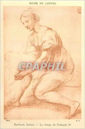 Ansichtskarte AK Musee du Louvre Raphael Sanzio La Vierge de Francois Ier