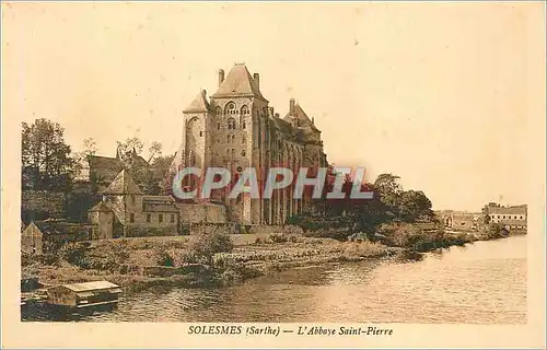 Cartes postales Solesmes (Sarthe) L'Abbaye Saint Pierre