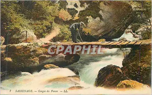 Cartes postales Sassenage Gorges du Furon
