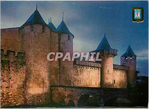 Cartes postales moderne Carcassonne Arts et Couleurs de l'Aude Cite Medievale (Ve XIIIe S)