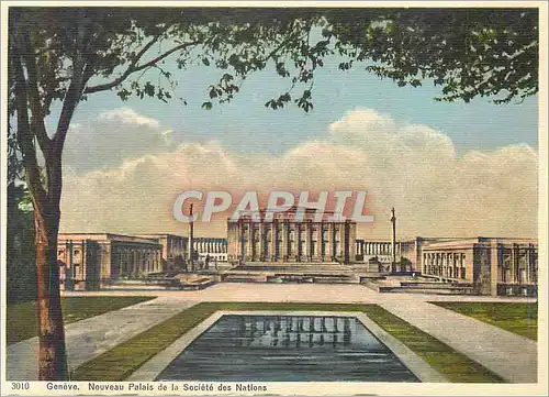 Cartes postales moderne Geneve Nouveau Palais de la Societe des Natons