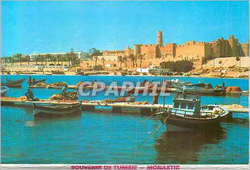 Moderne Karte Souvenir de Tunisie Monastir