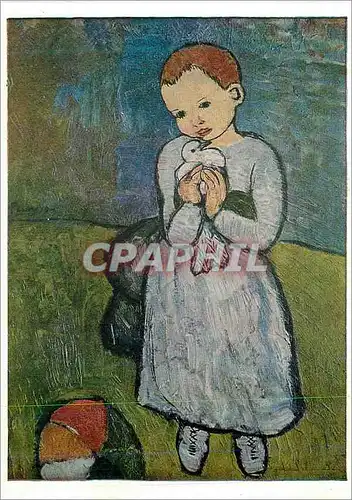Cartes postales moderne Collection of Lady Aberconway London Child With a Dove 1901 Pablo Picasso