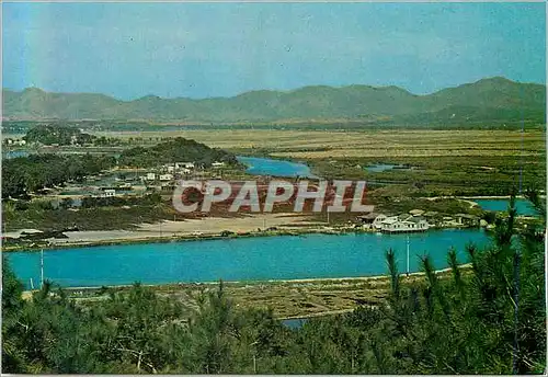 Cartes postales moderne The Shumchun River View from a Hill at Lukmachow