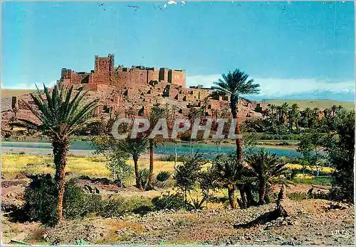Moderne Karte Region de Ouarzazate Sud Marocain Kasbah de Tifoultout