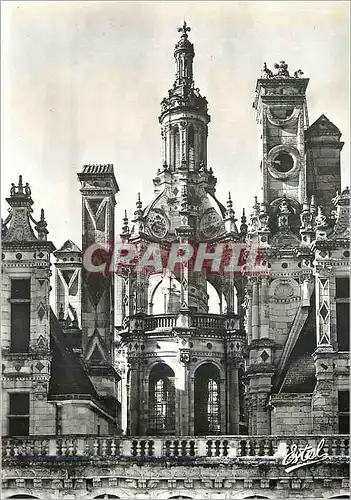 Cartes postales moderne Chateau de Chambord La Lanterne Merveille d'Architecture aux Armes de Francois Ier