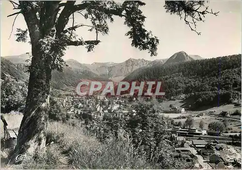 Moderne Karte Le Mont Dore Vue Generale Vers Le Capucin et Le Sancy