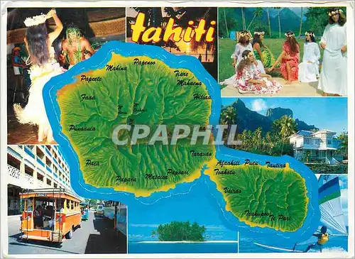 Cartes postales moderne Tahiti
