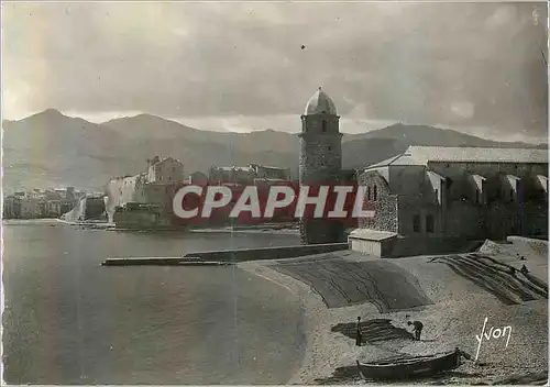 Cartes postales moderne Collioure (Pyrenees Orientales) Plage Saint Vincent