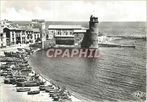 Cartes postales moderne Collioure La Rade et l'Eglise Bateaux