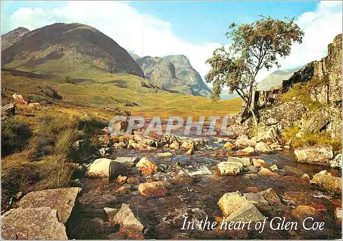Moderne Karte In The Heart of Glen Coe