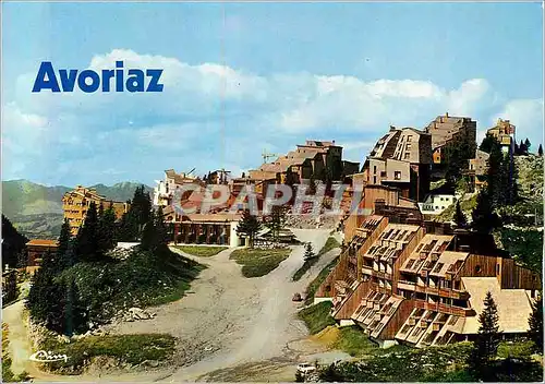 Cartes postales moderne Morzine Avoriaz (Hte Savoie) Vue D'Ensemble d'Avoriaz en Ete