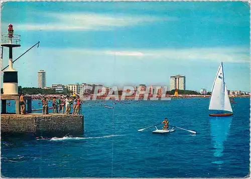 Cartes postales moderne Cervia Milano Marittima La Plage vue de la Jetee