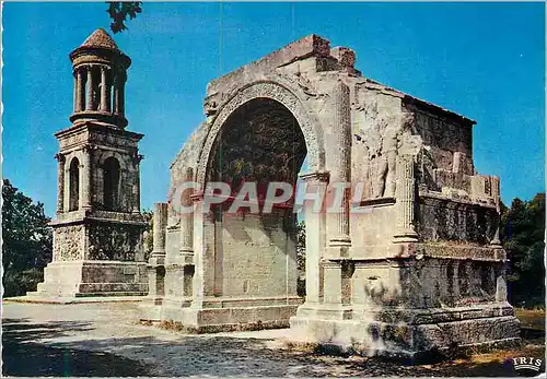 Moderne Karte Saint Remy de Provence (B du R) Les Antiques Mausolee et Arc Municipal (Monuments Romains)