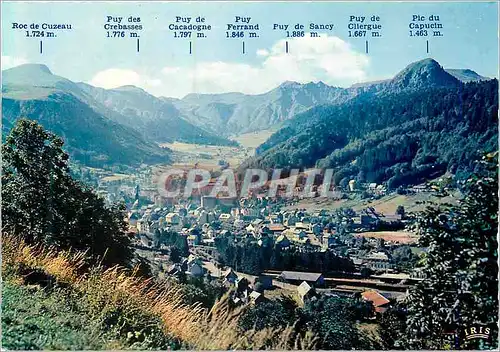 Cartes postales moderne Le Mont Dore (P de D) (Alt 1050 m) Station Thermale et Touristique Vue Generale