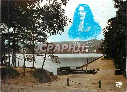 Cartes postales moderne Reservoir de St Ferreol Construit par Pierre Paul Riquet de 1667 a 1672