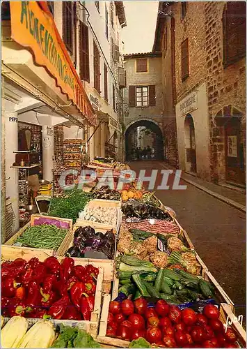 Moderne Karte Vence (Alpes Maritimes) La Cote d'Azur Couleurs et Lumiere de France Une Vieille Rue