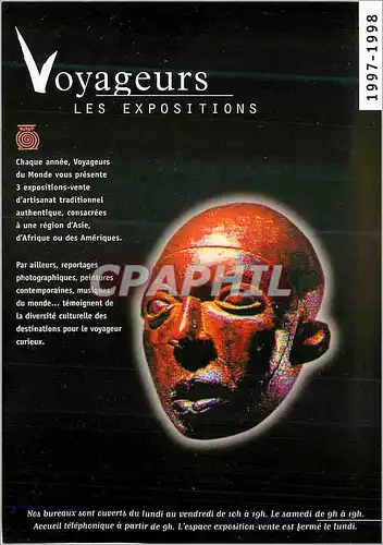 Cartes postales moderne Voyageurs Les Expositions 1997 1998