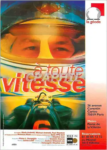 Cartes postales moderne Programmation Jusqu'au 10 mars 1998 A Toute Vitesse et Effets Speciaux en Alternance Avenue Core