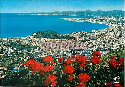 Cartes postales moderne Nice La Cote d'Azur Vue Generale