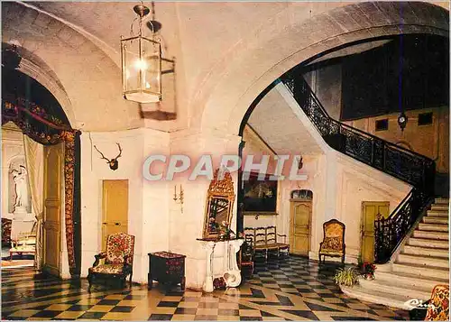 Cartes postales moderne Le Chateau des Marquis de Barbentane (XVIe Siecle) La Provence Touristique Le Vestibule et le Gr