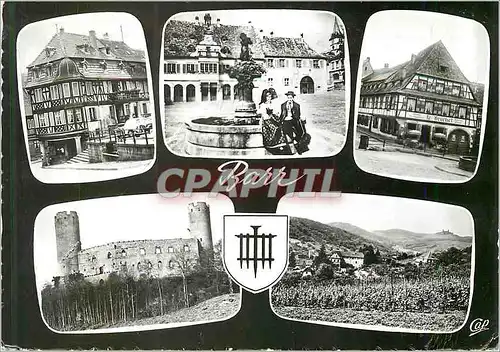 Cartes postales moderne Barr (Bas Rhin) Maisons Alsaciennes Place de l'Hotel de Ville Chateau d'Andlou