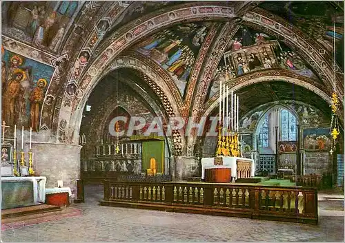 Cartes postales moderne Assisi Basiliquede St Francois La Croisee