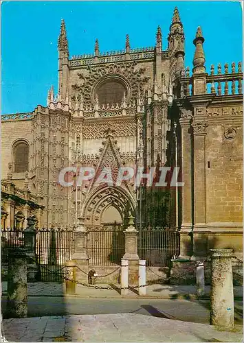 Cartes postales moderne Sevilla Cathedrale (Porte du Prince)