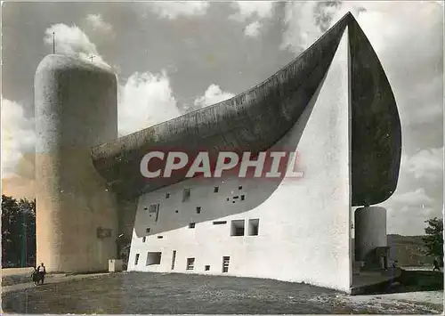 Cartes postales moderne Ronchamp (Hte Saone) Chapelle de Notre Dame La Face Sud Le Corbusier