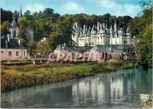 Moderne Karte Rigny Usse (Indre et Loire) le Chateau