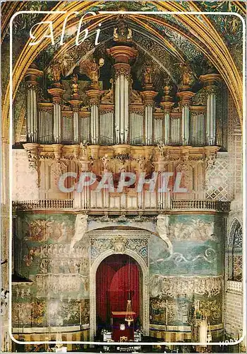 Cartes postales moderne Albi Cite d'Art la Basilique Sainte Cecile Orgue