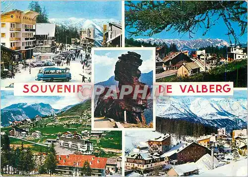 Cartes postales moderne Souvenir de Valberg (alt 1700m)