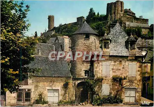 Moderne Karte Turenne Vue d'Ensemble la Correze Pittoresque