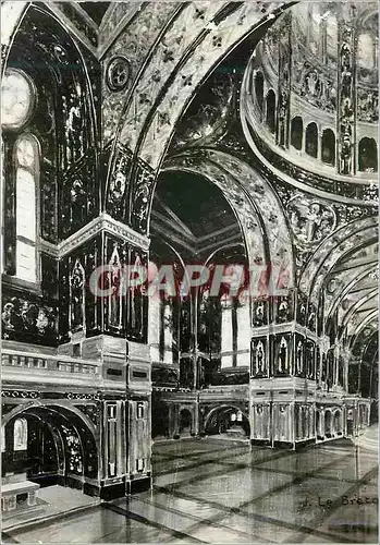Cartes postales moderne La Basilique de Lisieux Projet de Decoration
