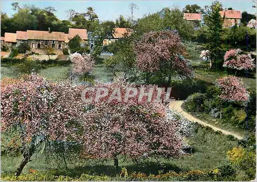 Moderne Karte la Normandie Pittoresque le Chemin Creux