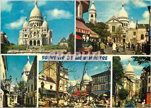 Cartes postales moderne Paris Sacre Coeur Eglise Saint Pierre