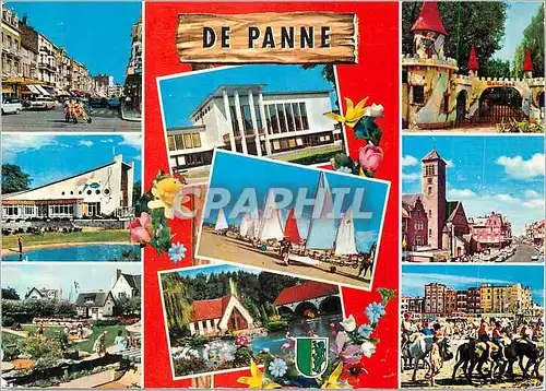 Cartes postales moderne De Panne
